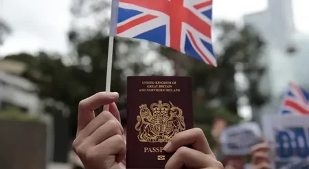 British citizenship application