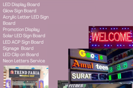 Bharti Flex Board: LED Sign Board Manufacturer