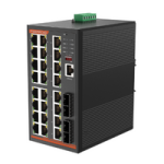 Managed Industrial PoE switch 