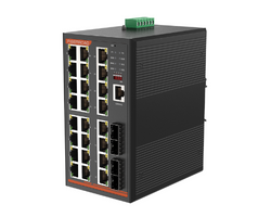 Managed Industrial PoE switch 
