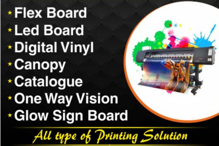 Printing Services In Delhi : Bharti Flex Board